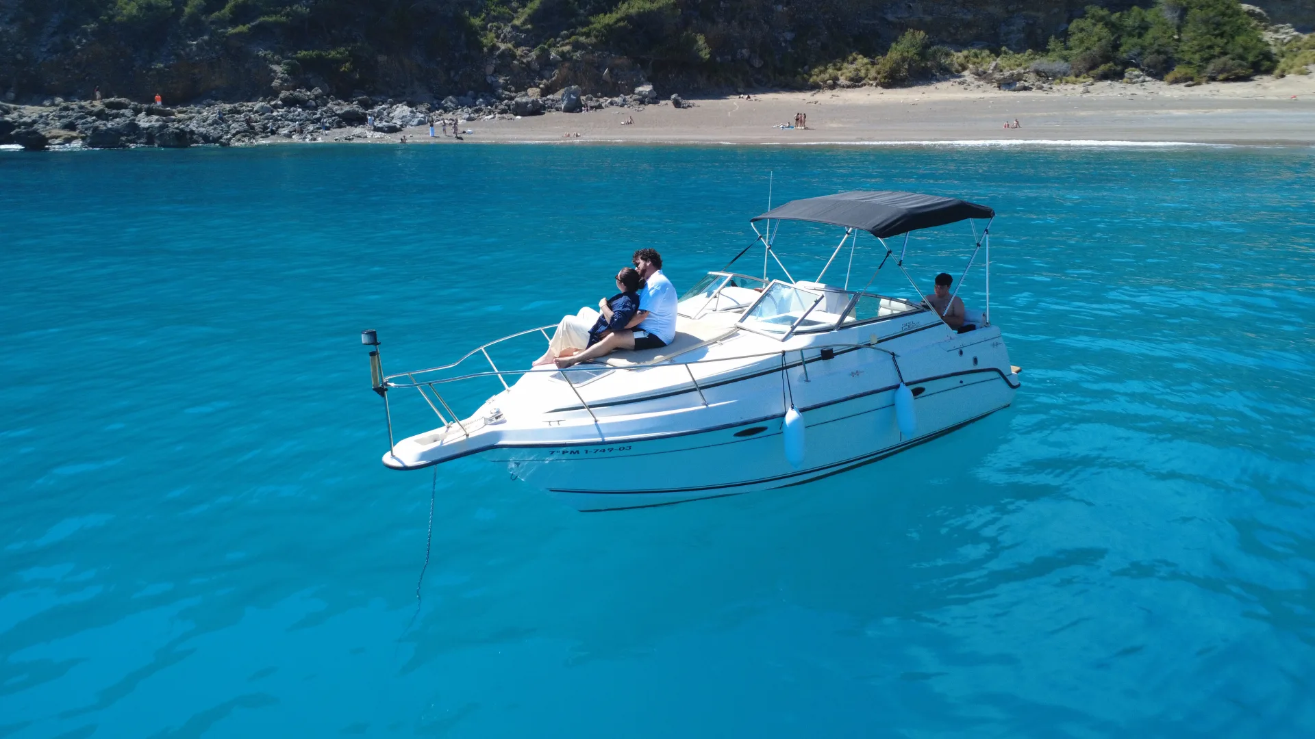 alquilier barco alcudia en pareja